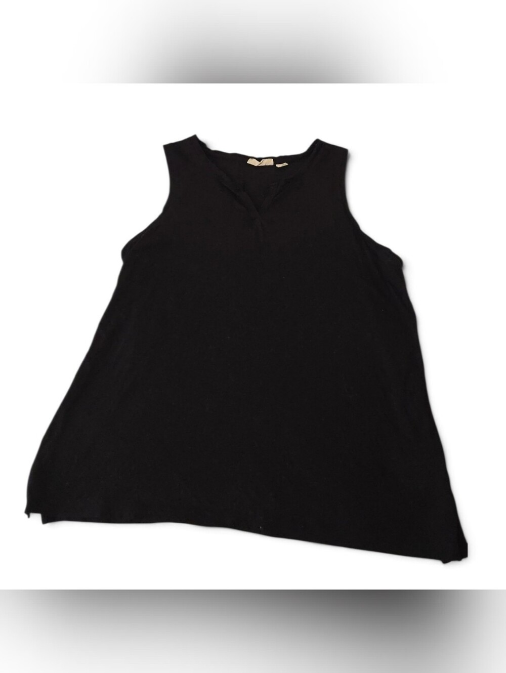 Black Sleeveless Women's Top